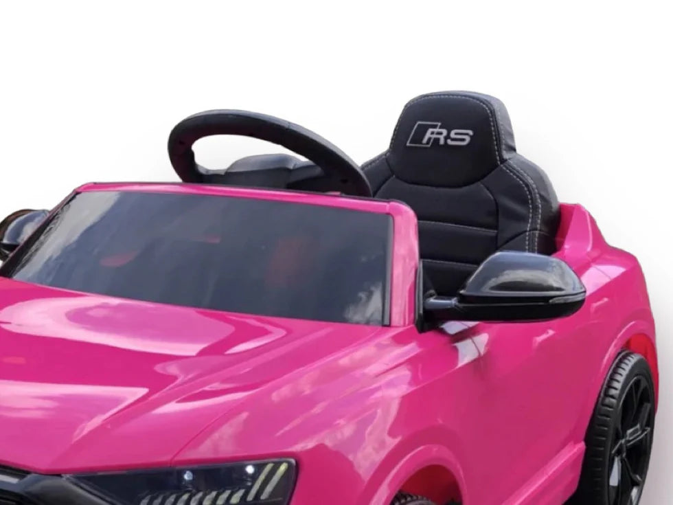 Audi RS Q8 12v elektrische kinderauto - Roze