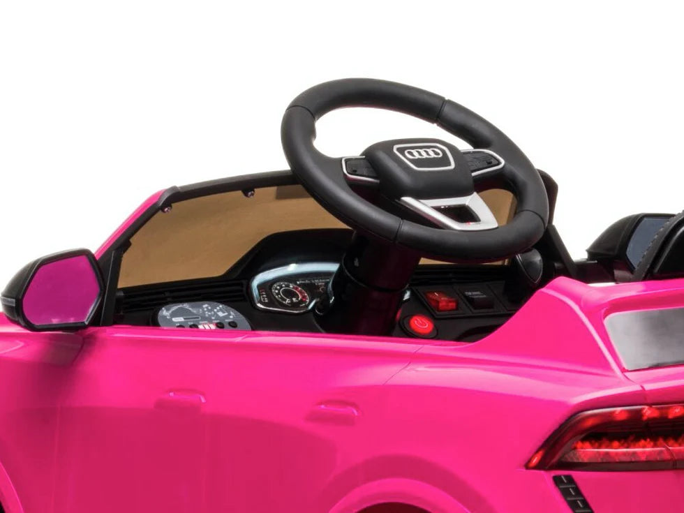 Audi RS Q8 12v elektrische kinderauto - Roze