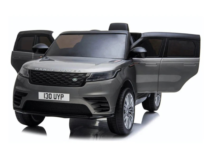 Range Rover Velar 12v elektrische kinderauto - Grijs