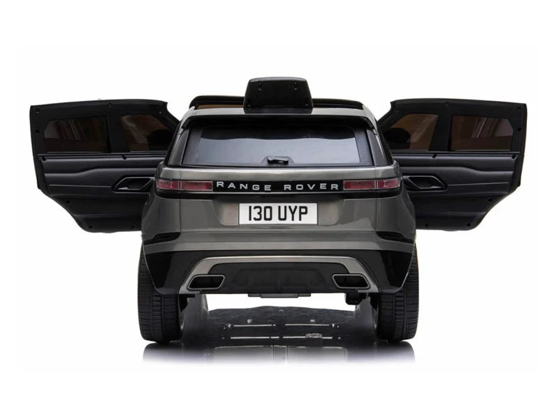 Range Rover Velar 12v elektrische kinderauto - Grijs