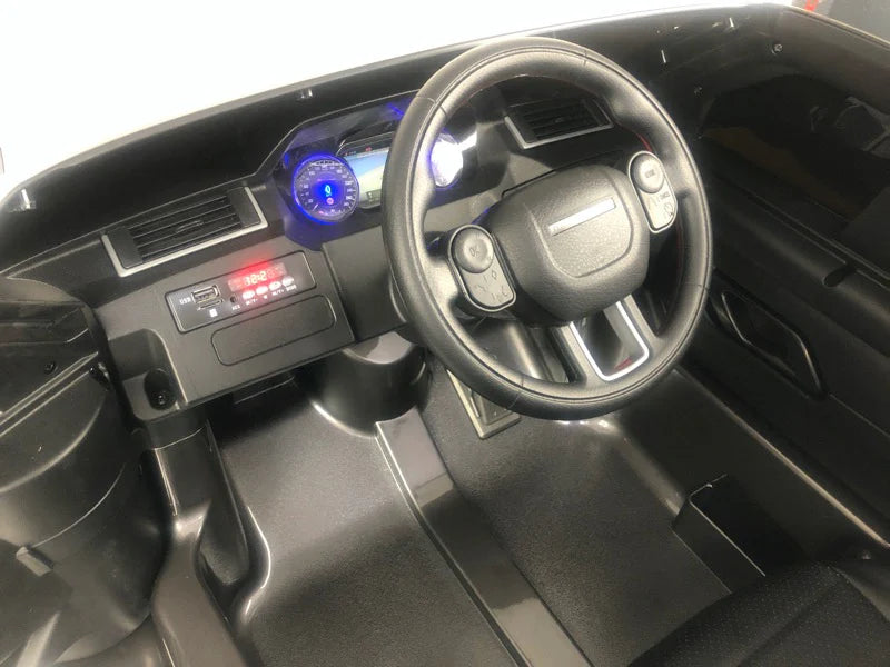 Range Rover Velar 12v elektrische kinderauto - Grijs
