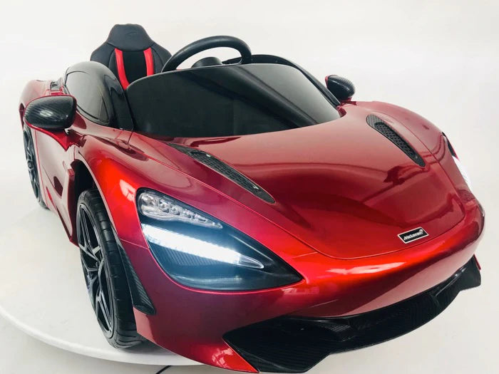 McLaren 720S 12v elektrische kinderauto - Rood