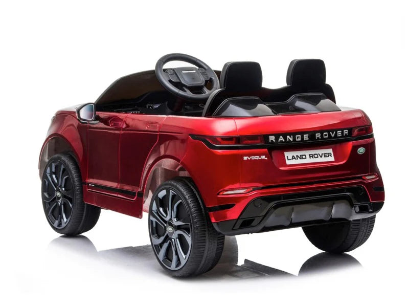 Range Rover Evoque 12v elektrische kinderauto - Rood