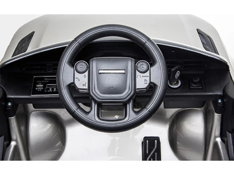 Range Rover Evoque 12v elektrische kinderauto - Wit