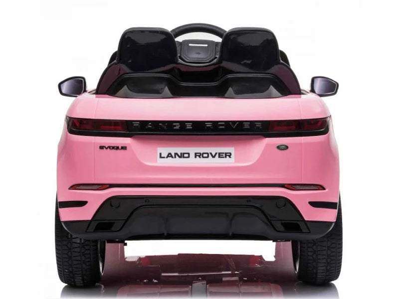 Range Rover Evoque 12v elektrische kinderauto - Roze