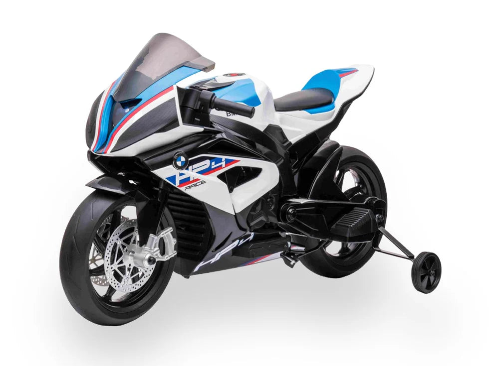 Motor BMW HP4 24v elektrische kindermotor - Blauw Wit