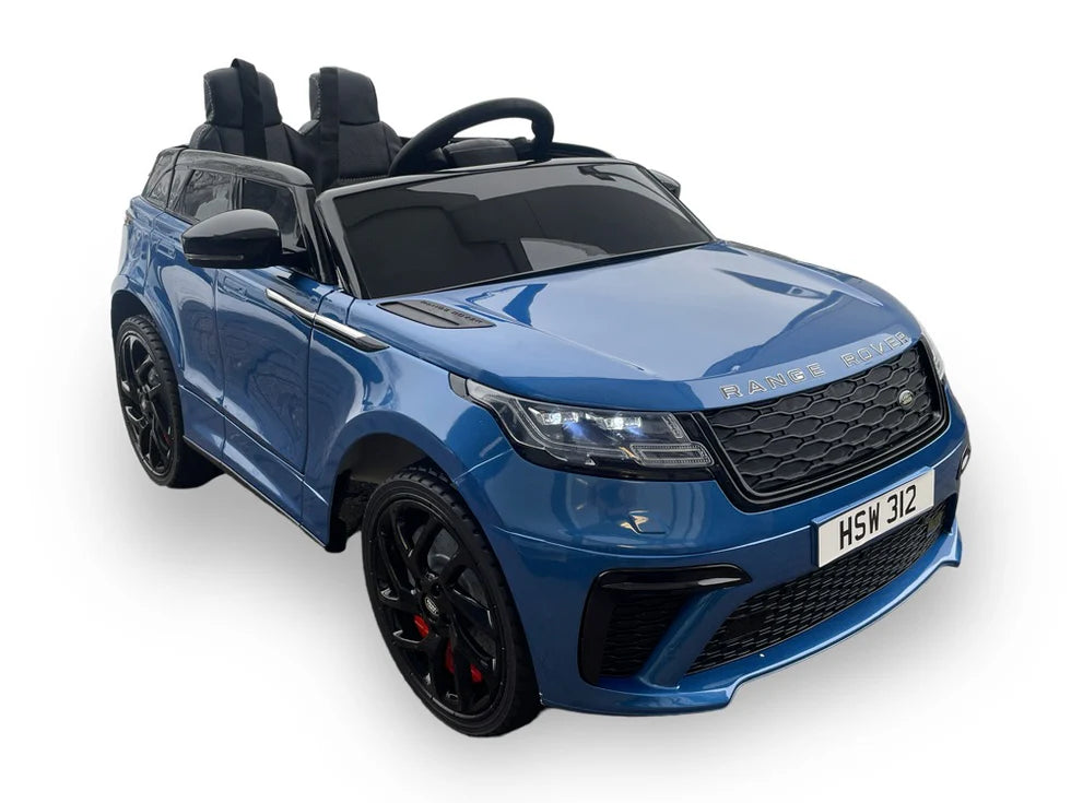 Range Rover Velar 12v elektrische kinderauto - Blauw