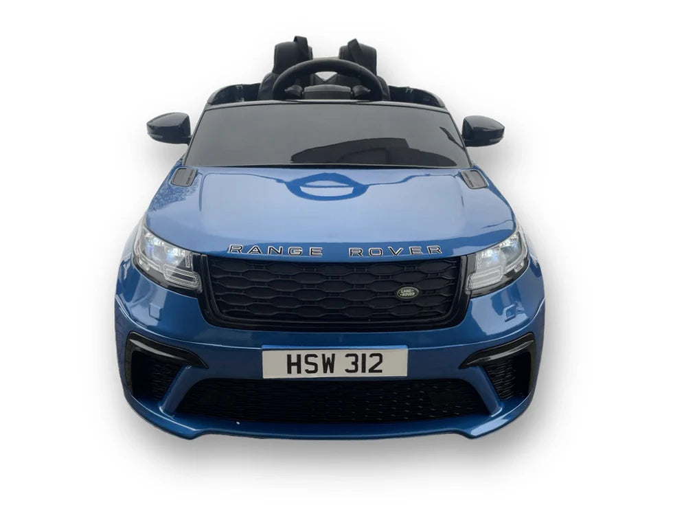 Range Rover Velar 12v elektrische kinderauto - Blauw