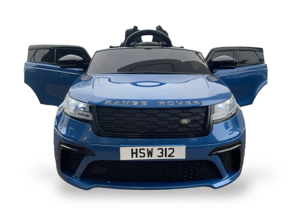 Range Rover Velar 12v elektrische kinderauto - Blauw