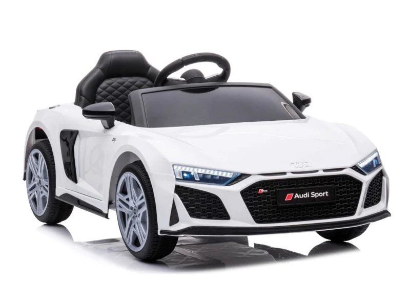 Audi R8 Sport 12v elektrische kinderauto - Wit