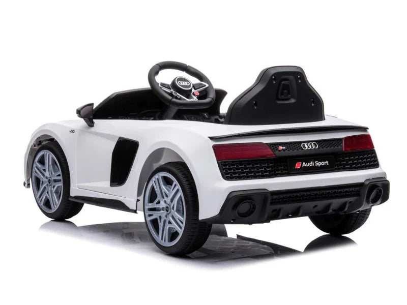 Audi R8 Sport 12v elektrische kinderauto - Wit