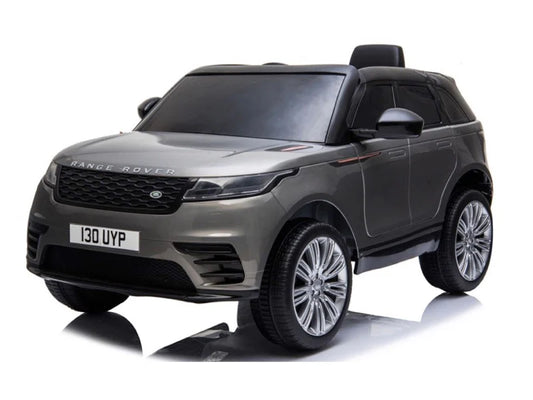 Range Rover Velar 12v elektrische kinderauto - Grijs