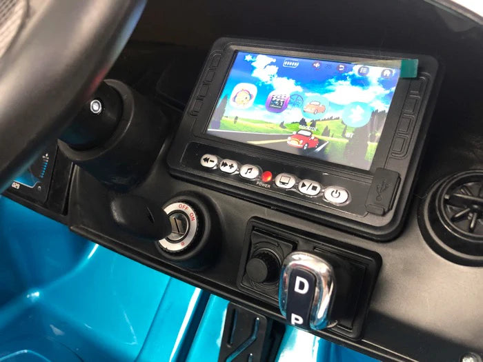 McLaren 720S 12v elektrische kinderauto - Blauw