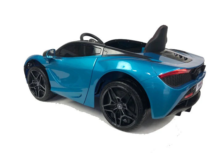 McLaren 720S 12v elektrische kinderauto - Blauw