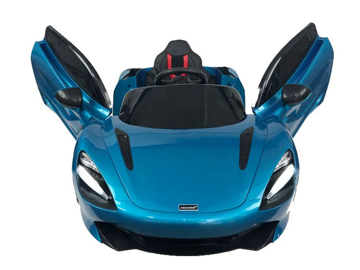 McLaren 720S 12v elektrische kinderauto - Blauw
