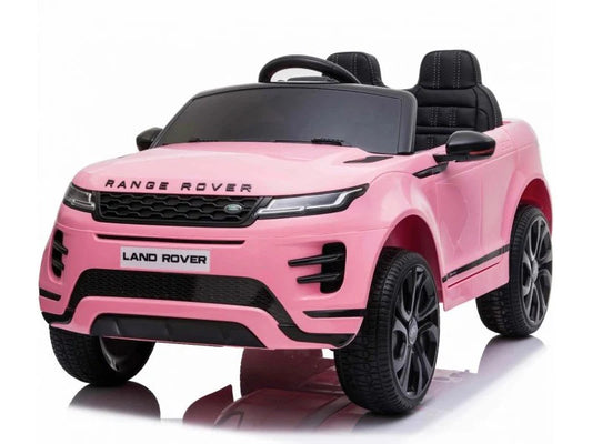 Range Rover Evoque 12v elektrische kinderauto - Roze