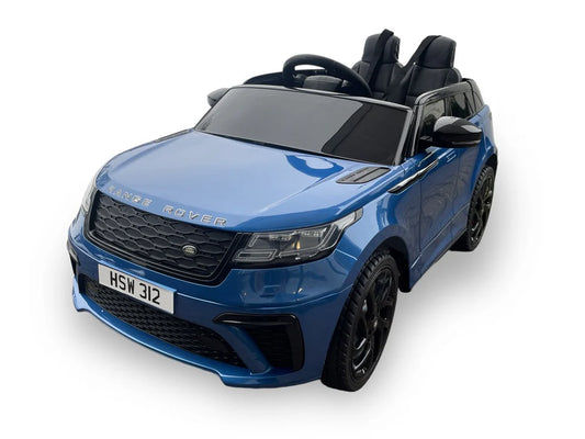 Range Rover Velar 12v elektrische kinderauto - Blauw